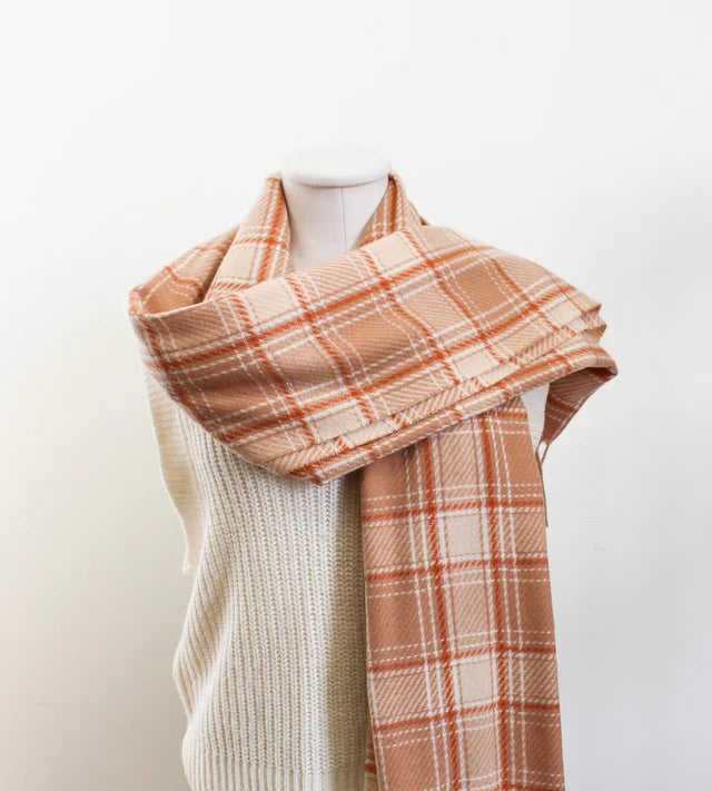 Gwen Winter Scarf Caramel