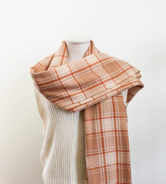 Gwen Winter Scarf Caramel