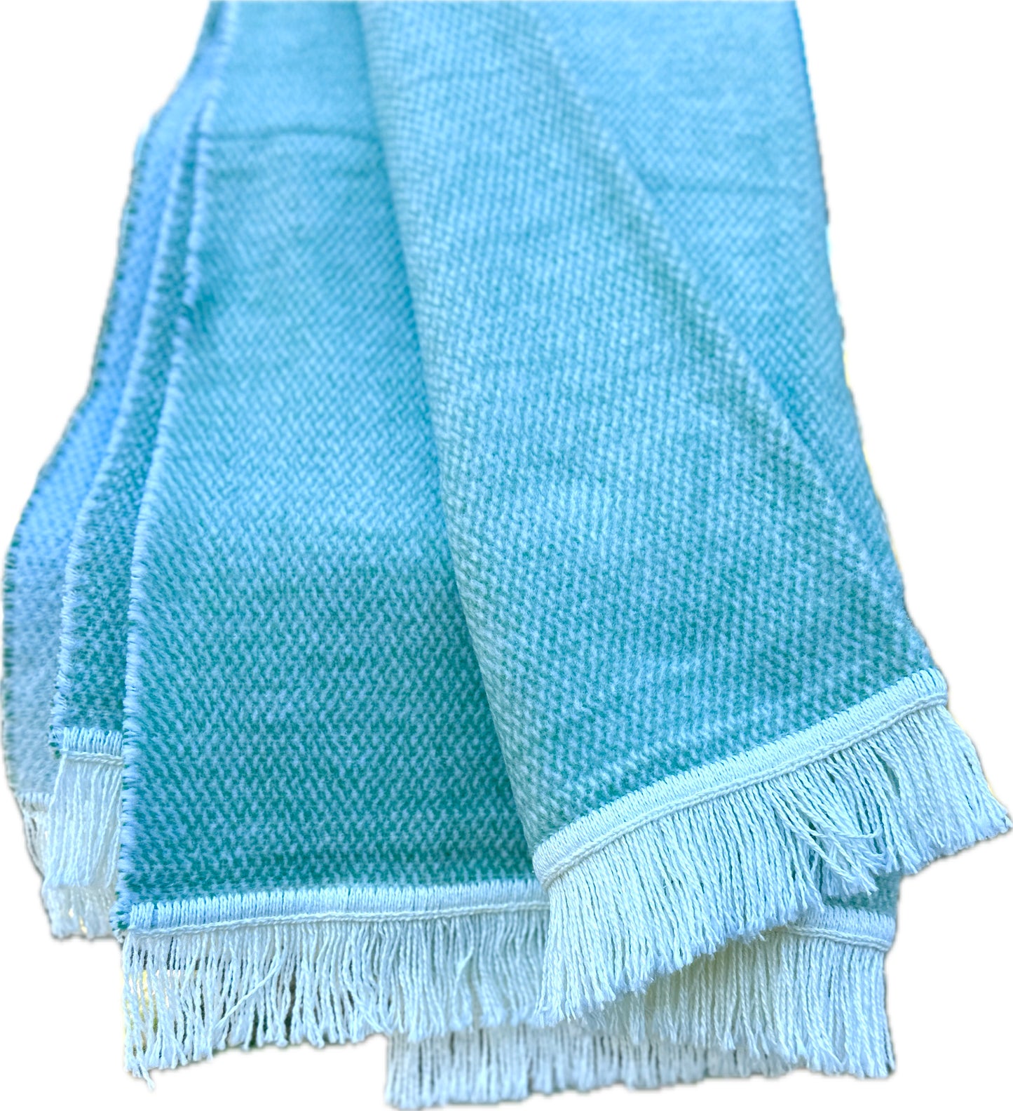 Mint & Cream Luxury Throw